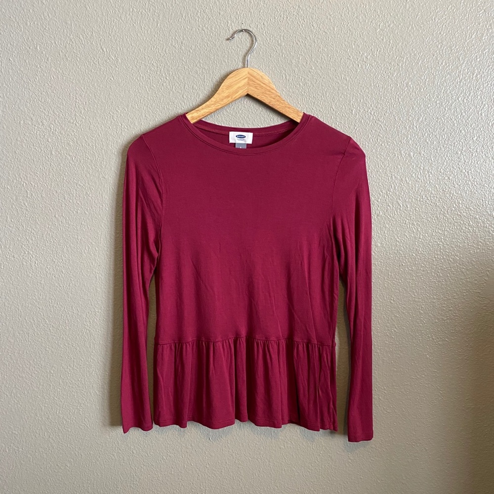 Old Navy Peplum Long Sleeve